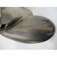 16543A45  14 X 19P LH Counter Rotation Mercury Laser II SS Prop 4 3/4 Gearcase