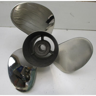 852137-9 14 1/2 x 21 P RH SS Prop Volvo Penta AQ 280/290 Stern Drive Long Hub GBP006610