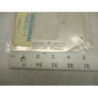 F695151-1 SS Exhaust Plate for 85-90 HP Force Vintage L-Drive Engines