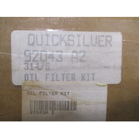 92043A2 Remote Oil Filter Kit for Mercruiser V8 3" Exhaust Sterndrives 1983-1990