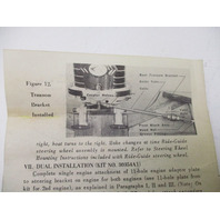 30084A1 Vintage Mercury Ride Guide Universal Engine Attachment Kit