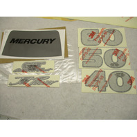 37-8M0107467 Service Kit Decal Set for Mercury 40 50 60 HP FourStroke JetPower