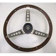 76130A1 Mercury Ride Guide Boat Steering Wheel Square Shaft 3 Spoke Stainless