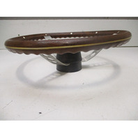 76130A1 Mercury Ride Guide Boat Steering Wheel Square Shaft 3 Spoke Stainless
