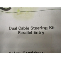 433463 175322 OMC Evinrude Johnson Dual Cable Steering Kit Parts Parallel Entry