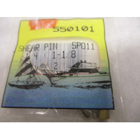 550101 MARINE SHEAR PINS SP011, 1/4 x 1-1/8 for Vintage Outboards