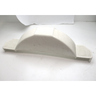 White Poly Boat Trailer Fender  33 3/4" L x 9 3/4" H x 7" W