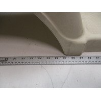 White Poly Boat Trailer Fender  43 1/4" L x 11 1/2" H x 11" W