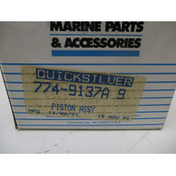 774-9137A9 STD 2 Ring Piston Assembly Mercury Marine Outboard Engines