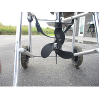 Evinrude 6 Hp  Outboard Motor 1998 Long Shaft Tiller Steer Workes Perfect!