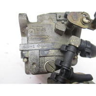824902T16 T17 T18 Carburetor Set Mercury 50 HP Outboard WME 68  FOR PARTS ONLY!