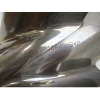 825940A45 13.75 x 24 Pitch 4 Blade SS Trophy Plus Propeller for Mercury Outboard