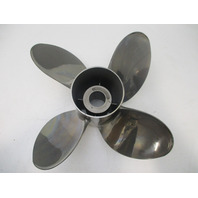 825940A45 13.75 x 24 Pitch 4 Blade SS Trophy Plus Propeller for Mercury Outboard