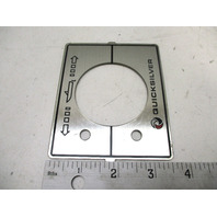 37-1353029 Mercury Quicksilver Remote Control Cover Decal