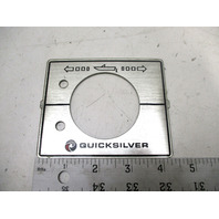 37-1353029 Mercury Quicksilver Remote Control Cover Decal GBP006991