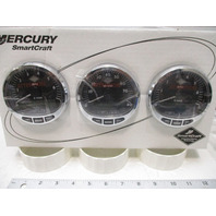 79-889223K31 Mercury SmartCraft SC1000 Dual Tach & 80 MPH Speed Black Chrome Kit
