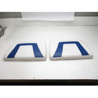 2005 Bayliner 219 SD Boat Front Bow Wall Cushion Back Rest Set (2) 22