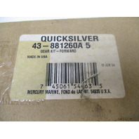 43-881260A5 Mercury Mariner Outboard Forward Gear Kit 14/29T 2.07 Ratio