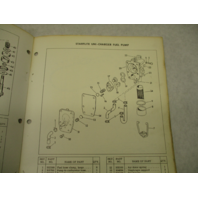 1961 2nd Ed Evinrude Outboard Parts Catalog Starflite 75 Uni-Charger 50926 50927