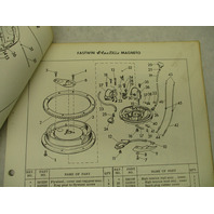 2923 Evinrude Fastwin 18 HP Electric Models Parts List Catalog 1958