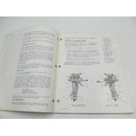 4906 OMC 1973 Evinrude Outboard Service Manual 25 HP Sportster
