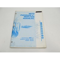 4906 OMC 1973 Evinrude Outboard Service Manual 25 HP Sportster
