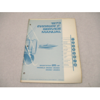 4906 OMC 1973 Evinrude Outboard Service Repair Manual 25 HP Sportster