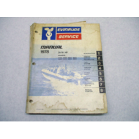5395 1978 Evinrude Outboard Service Repair Manual 25/35 HP Models
