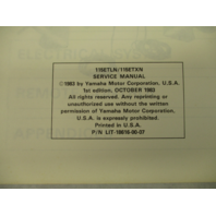 LIT-18616-00-07 1983 Yamaha Outboard Service Repair Manual 115N