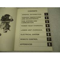 LIT-18616-00-07 1983 Yamaha Outboard Service Repair Manual 115N
