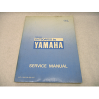 LIT-18616-00-07 1983 Yamaha Outboard Service Repair Manual 115N