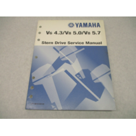 LIT-18616-SD-03 1988 Yamaha Stern Drive Outdrive Service Manual V6 4.3 V8 5.0 5.7