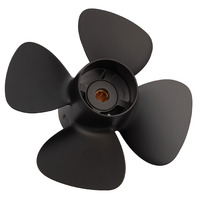 10 x 5 Pitch 4 Blade Trolling Prop Mercury Mariner 6 9.9 15 HP Outboard Propeller