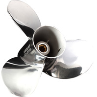 9 1/4 x 8 Pitch Stainless Steel Prop for Mercury Mariner 6-15 Hp Outboard
