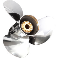 13 X 21 Pitch Stainless Steel Propeller for MERCURY/MARINER/FORCE 40-140 HP