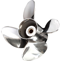 HR TITAN4 (E) 4-Blade 14 X 22 Left Hand SST Prop for MERCURY/MERCRUISER/HONDA 115-200 HP
