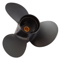 AMITA3 (A) 9.3 X 11 Pitch Propeller for BRP/JOHNSON/EVINRUDE 8-15 HP Outboards