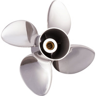 NEW SATURN (B) 4-Blade Stainless 10 X 9 Propeller for Yamaha 20-30HP