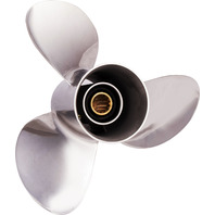 NEW SATURN (C) 11.9 X 10 Pitch Stainless Propeller for 25-60 HP Yamaha Honda Parsun