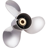 SATURN (A) 9-1/4 X 10 STAINLESS PROPELLER for 9.9-15HP BRP/JOHNSON/SUZUKI Outboard