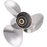 NEW SATURN (D) Stainless 13-1/2 X 15 Propeller for Suzuki 60-140 HP Outboards