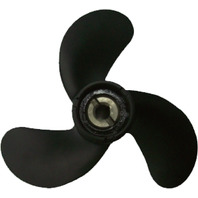 AMITA3 (PIN DRIVE) Aluminum 7.9 X 6.75 Pitch Propeller for Honda 4-6HP Outboards