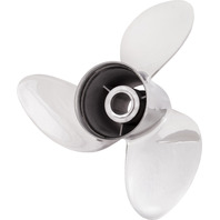 RUBEX HR3 SERIES E 14.8 x 20 Pitch Left Hand Stainless Boat Prop for 115-300 HP
