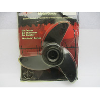 MotorGuide 3-Blade Black Machete III Trolling Motor Prop, 3.5" Hub