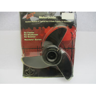 MotorGuide 3-Blade Black Machete III Trolling Motor Prop, 3.5" Hub