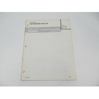 Outboard Owners Guide & Parts List Catalog for Montgomery Ward 9.9 & 15 HP 1983