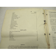 Outboard Owners Guide & Parts List Catalog for Montgomery Ward 9.9, 15 HP 1983