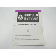 OB3849 Outboard Parts Catalog for Chrysler 55 HP 1983 559H3R 559B3R 559V3S