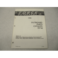 OB4084 Outboard Parts Catalog for Force 50 Hp 1986 507F6A 507X6A Bayliner