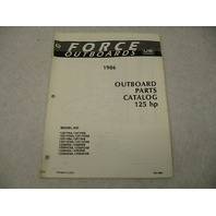 OB4086 Outboard Parts Catalog for Force 125 Hp 1986 Models